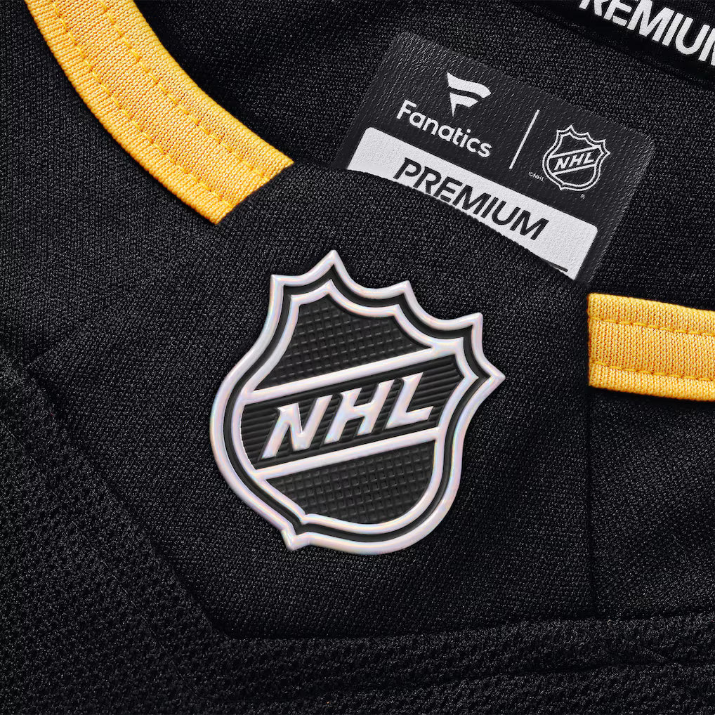 Sidney Crosby Pittsburgh Penguins NHL Fanatics Branded Men Black Premium Jersey product image 5, provided for visual