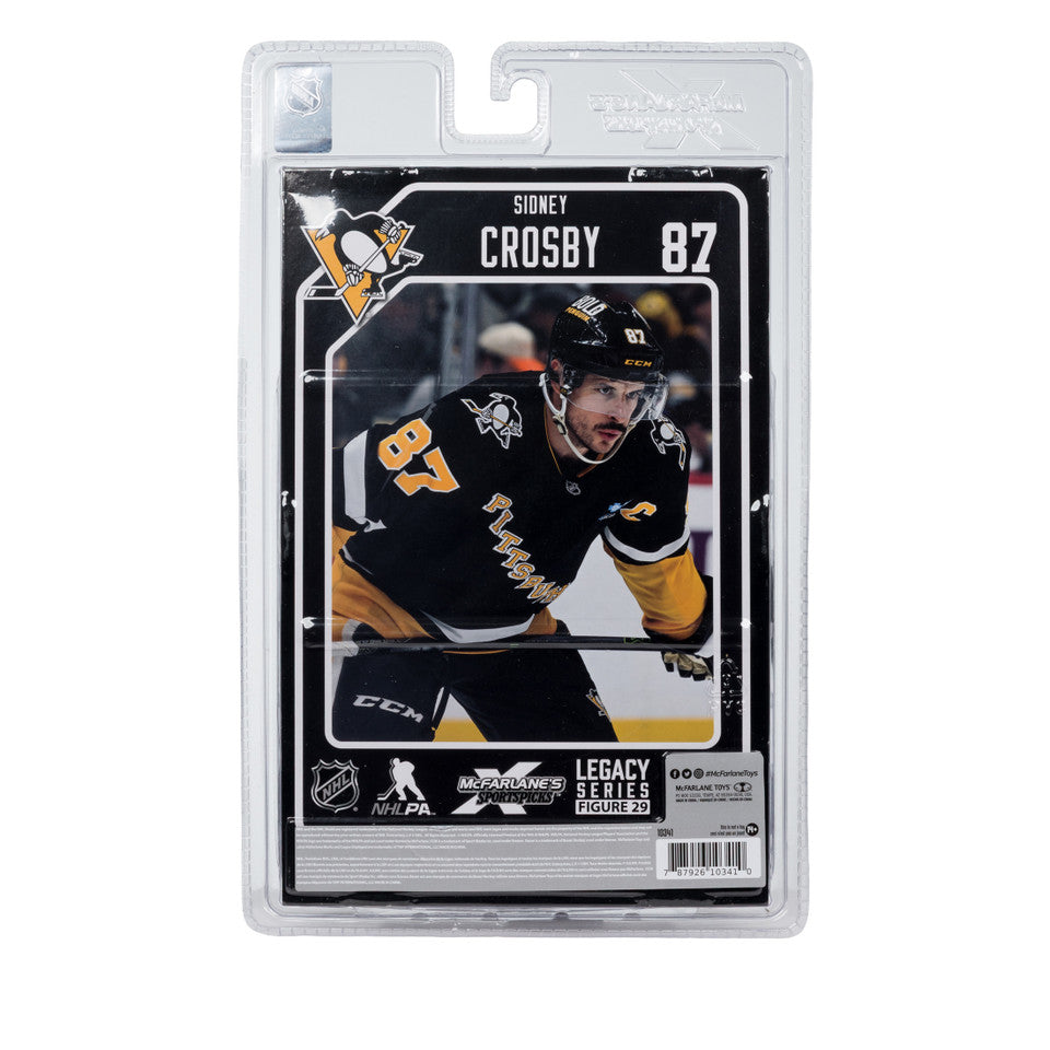 Sidney Crosby Pittsburgh Penguins NHL McFarlane Toys Alternate Uniform Legacy Series 7" Action Figure product image 8,