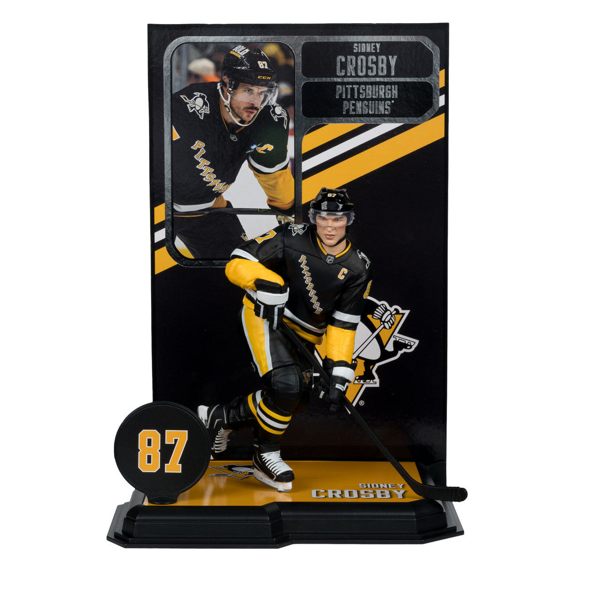 Sidney Crosby Pittsburgh Penguins NHL McFarlane Toys Alternate Uniform Legacy Series 7" Action Figure product image 1,