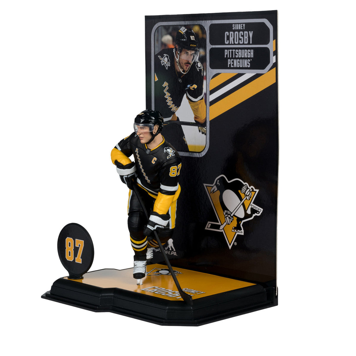 Sidney Crosby Pittsburgh Penguins NHL McFarlane Toys Alternate Uniform Legacy Series 7" Action Figure product image 2,