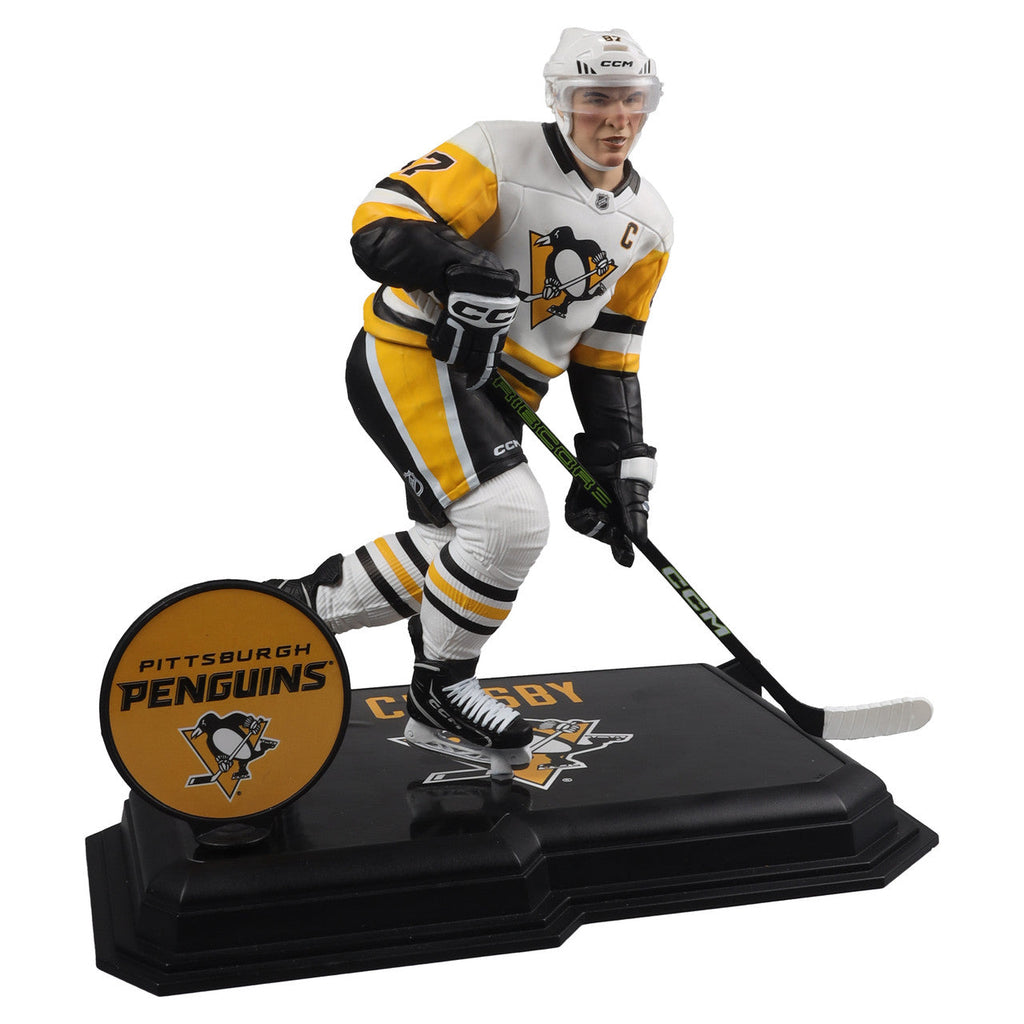 Sidney Crosby Pittsburgh Penguins NHL McFarlane Toys Away Uniform Legacy Series 7" Action Figure product image 2, provided