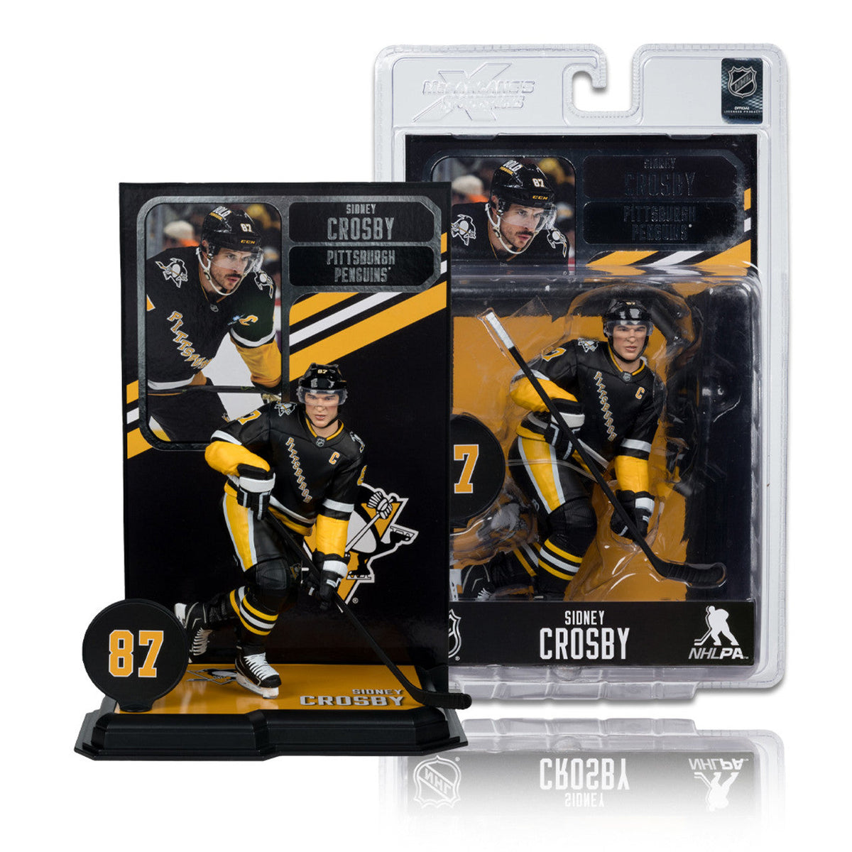Sidney Crosby Pittsburgh Penguins NHL McFarlane Toys Alternate Uniform Legacy Series 7" Action Figure product image 9,