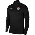 Canada Soccer FIFA Nike Men Black 1/4 Zip Pacer Long-sleeve Shirt product image 1, provided for visual reference and product