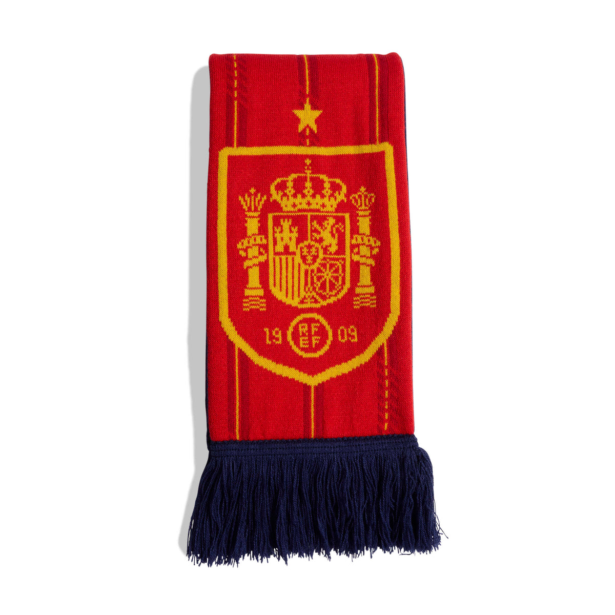 Spain National Team Adidas Red Soccer Scarf product image 1, provided for visual reference and product detail review