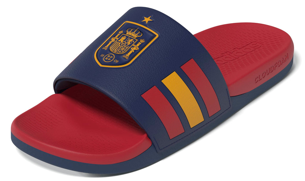 Spain National Team FIFA Adidas Men Navy Adilette Comfort Sandals product image 1, provided for visual reference and product