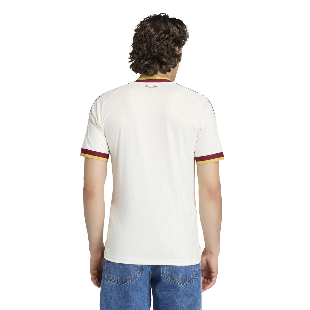 Spain National Team FIFA Adidas Men Off-White 2026 Replica Away Jersey product image 2, provided for visual reference and