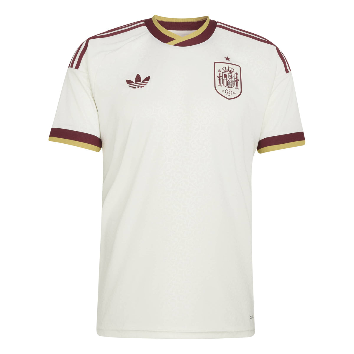 Spain National Team FIFA Adidas Men Off-White 2026 Replica Away Jersey product image 1, provided for visual reference and