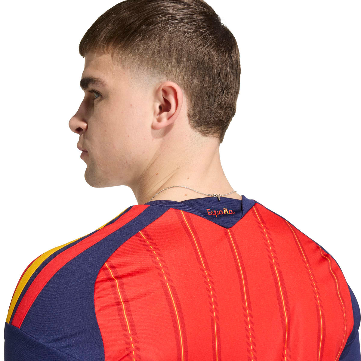 Spain National Team FIFA Adidas Men Red 2026 Replica Long Sleeve Jersey product image 4, provided for visual reference and