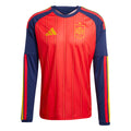 Spain National Team FIFA Adidas Men Red 2026 Replica Long Sleeve Jersey product image 1, provided for visual reference and