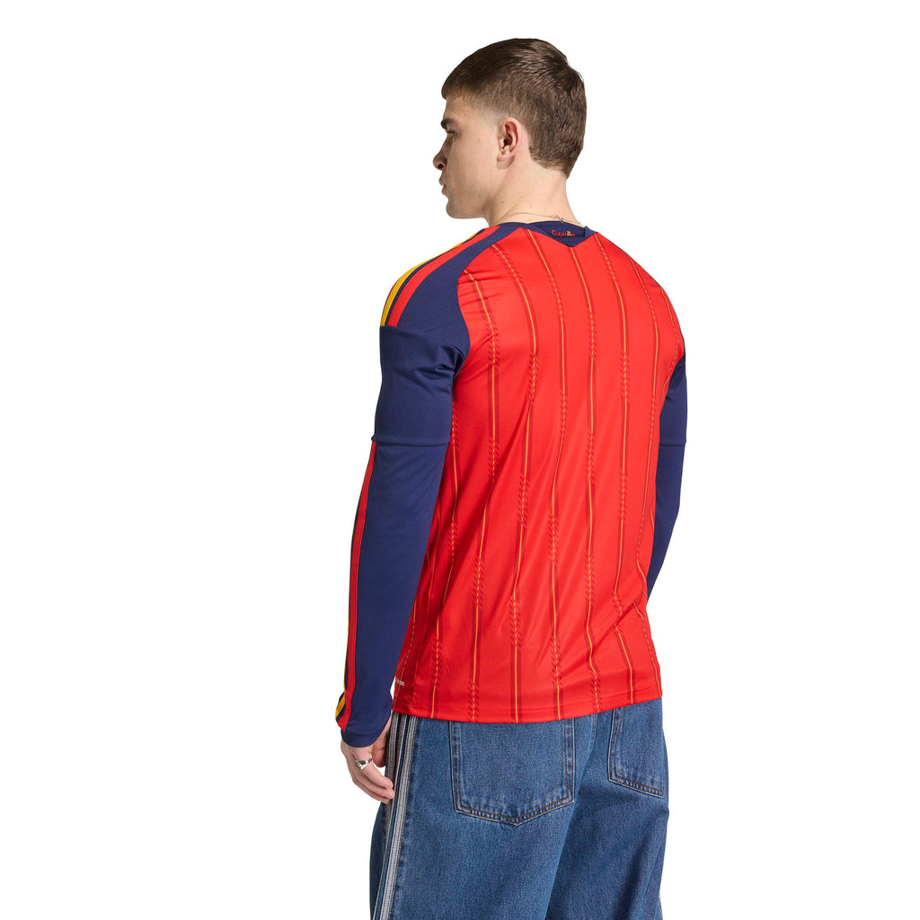 Spain National Team FIFA Adidas Men Red 2026 Replica Long Sleeve Jersey product image 6, provided for visual reference and