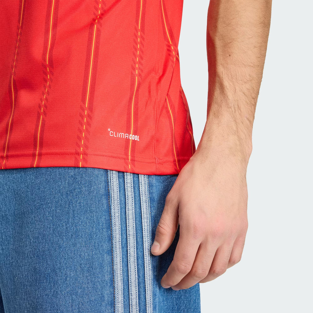 Spain National Team FIFA Adidas Men Red 2026 Replica Home Jersey product image 5, provided for visual reference and product