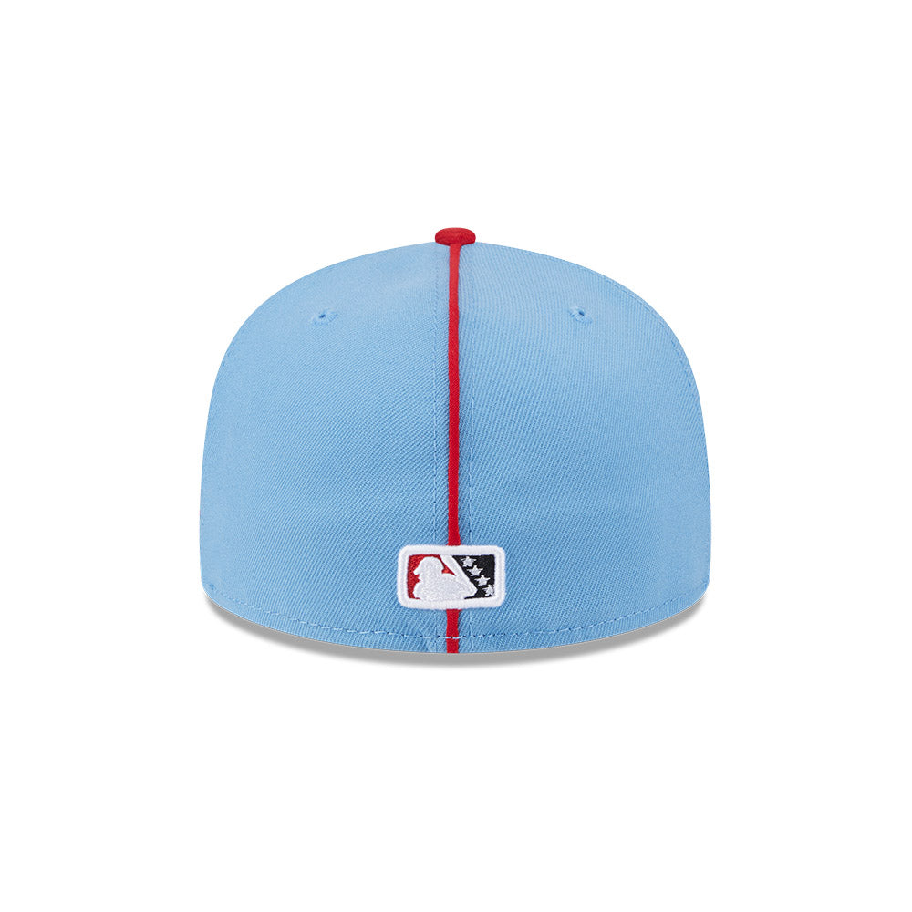 Springfield Cardinals MiLB New Era Men Light Blue/Red 59Fifty Alternate Authentic Collection Fitted Hat product image 2,