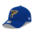 St. Louis Blues NHL New Era Men Royal 9Forty A-Frame Snapback product image 1, provided for visual reference and product