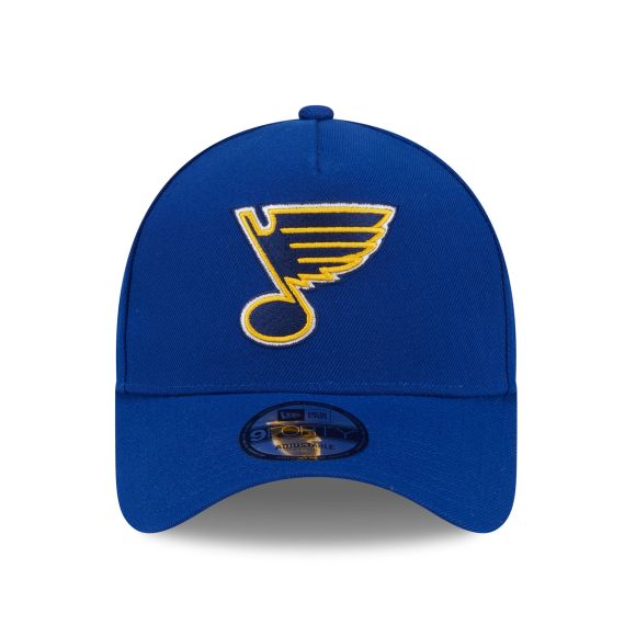 St. Louis Blues NHL New Era Men Royal 9Forty A-Frame Snapback product image 4, provided for visual reference and product