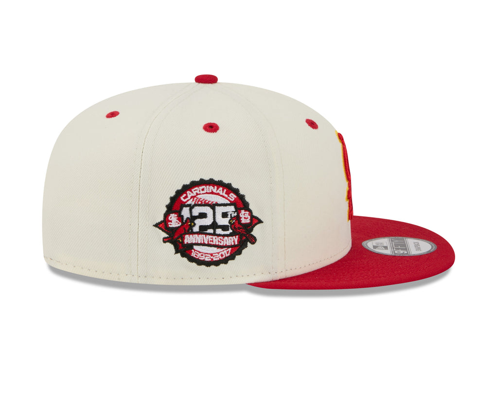 St. Louis Cardinals MLB New Era Men Cream/Red 9Fifty Mascot Pin Snapback product image 6, provided for visual reference and