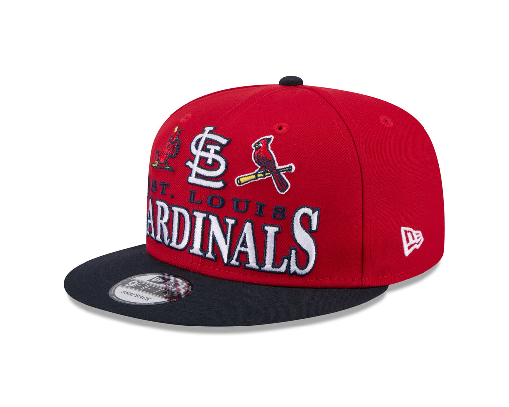 St. Louis Cardinals MLB New Era Men Red/Black 9Fifty Two Tone Archive Snapback product image 1, provided for visual