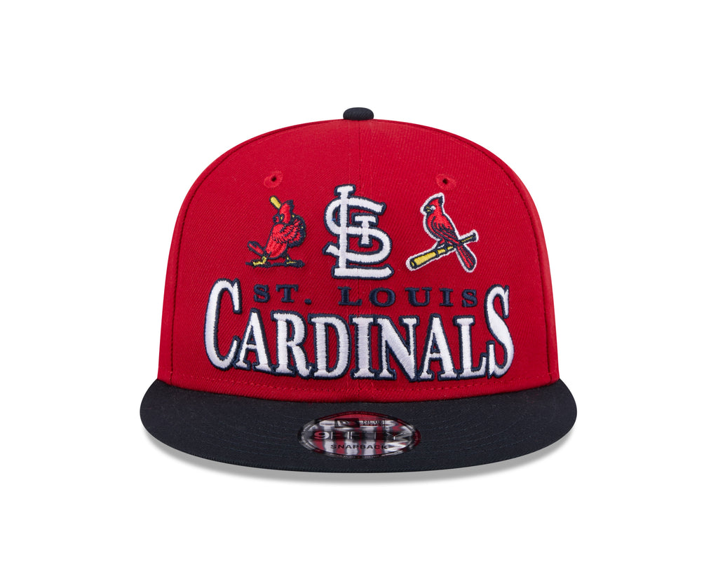 St. Louis Cardinals MLB New Era Men Red/Black 9Fifty Two Tone Archive Snapback product image 3, provided for visual