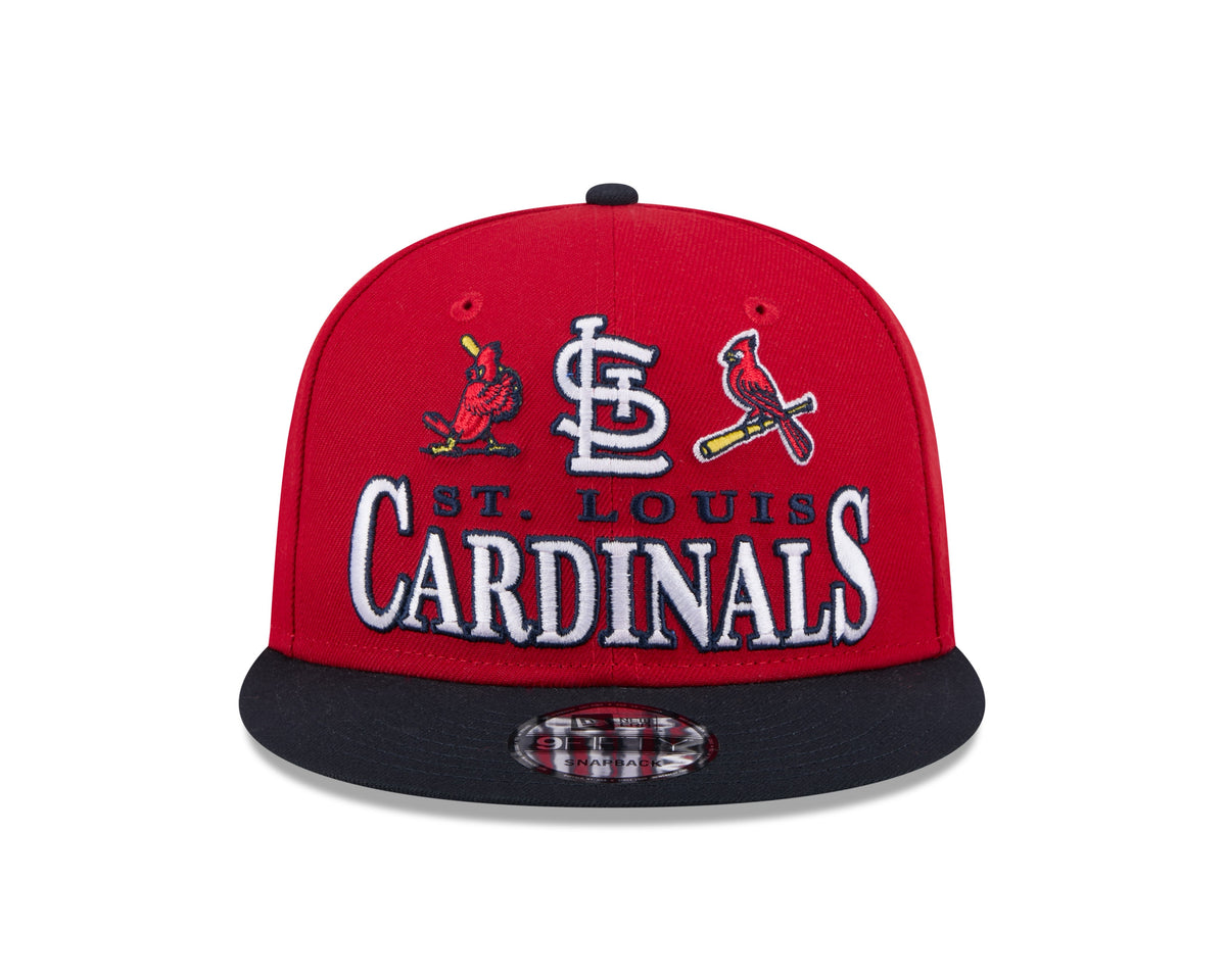 St. Louis Cardinals MLB New Era Men Red/Black 9Fifty Two Tone Archive Snapback product image 3, provided for visual