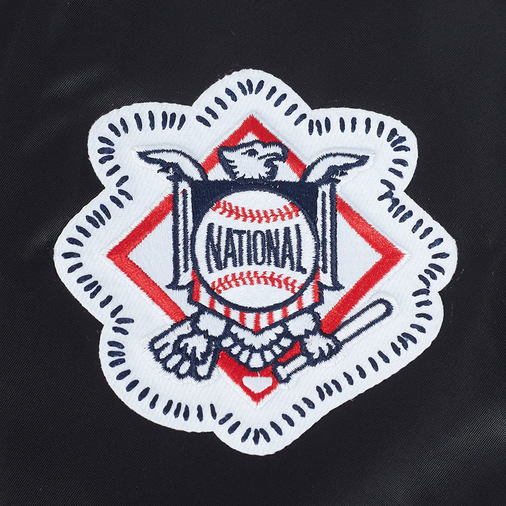 St. Louis Cardinals MLB Pro Standard Men Black DIY Pick Stitch Rib Satin Jacket product image 8, provided for visual