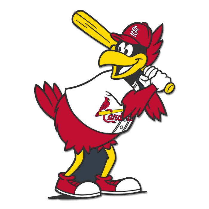 St. Louis Cardinals MLB WinCraft Mascot Collector Enamel Pin product image 1, provided for visual reference and product