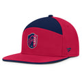 St. Louis City FC MLS Fanatics Branded Men Red/Navy Mezzala Snapback product image 1, provided for visual reference and