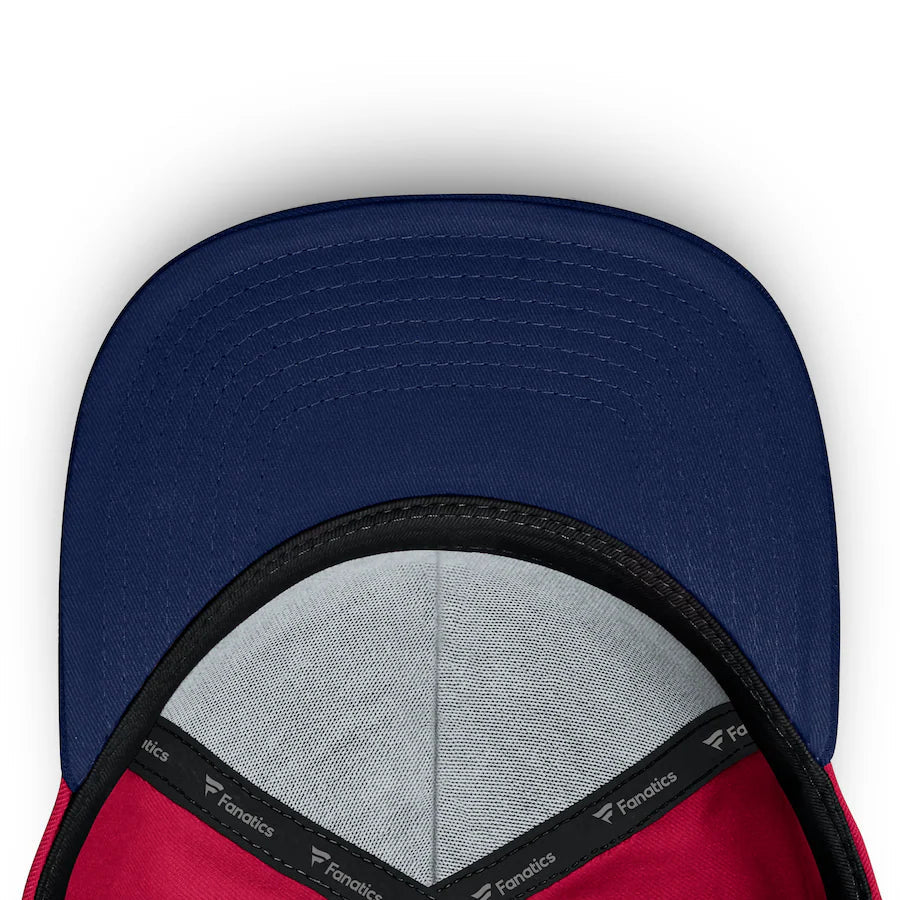 St. Louis City FC MLS Fanatics Branded Men Red/Navy Mezzala Snapback product image 5, provided for visual reference and