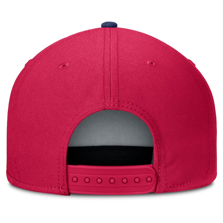 St. Louis City FC MLS Fanatics Branded Men Red/Navy Mezzala Snapback product image 2, provided for visual reference and