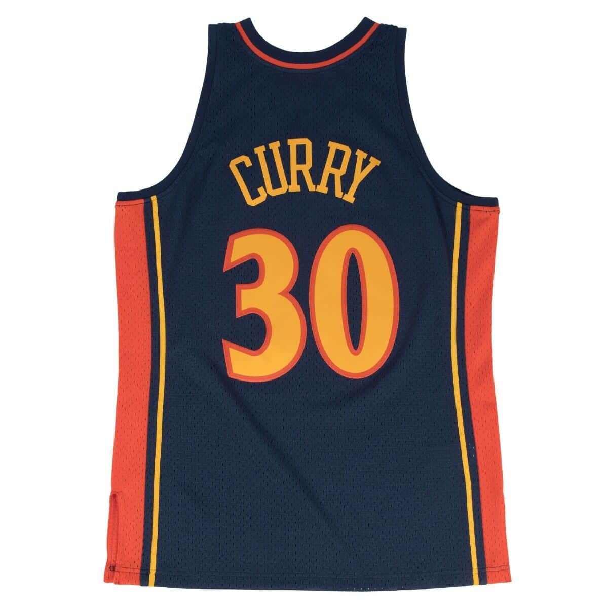 Stephen Curry Golden State Warriors NBA Mitchell & Ness Men Navy 2009-10 Hardwood Classics Swingman Jersey product image 1,