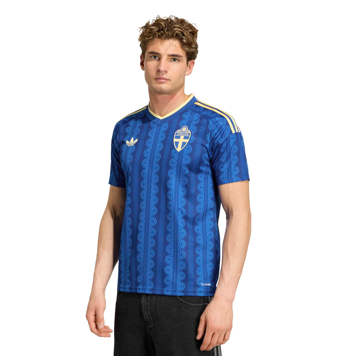 Sweden National Team FIFA Adidas Men Navy 2026 Replica Away Jersey product image 3, provided for visual reference and