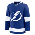 Tampa Bay Lightning NHL Fanatics Branded Men Blue Premium Jersey product image 1, provided for visual reference and product