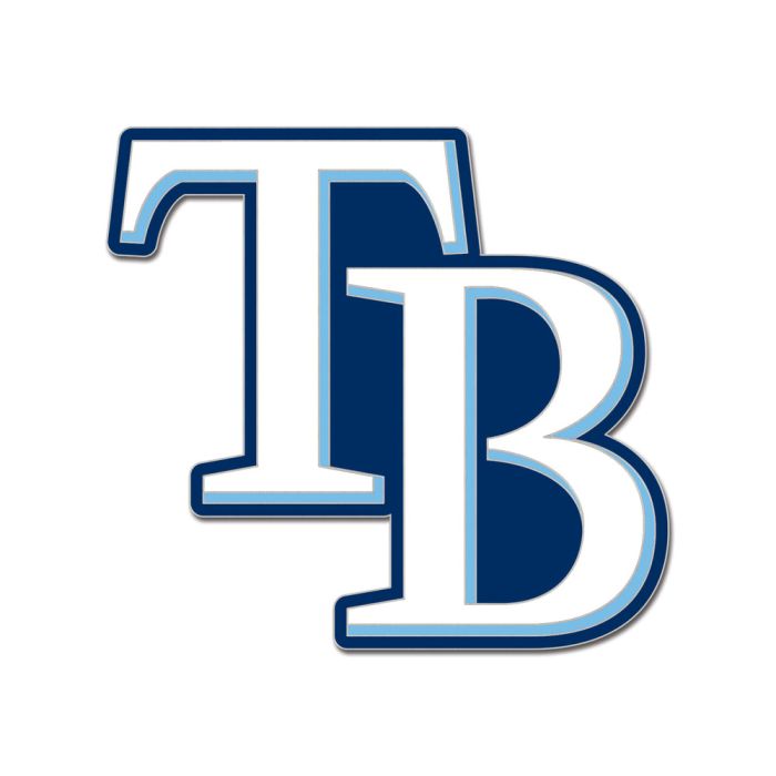Tampa Bay Rays MLB WinCraft Collector Enamel Pin product image 1, provided for visual reference and product detail review