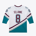 Teemu Selanne Anaheim Ducks NHL Mitchell & Ness Men White 1996-97 Power Play Authentic Jersey product image 1, provided for
