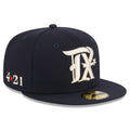 Texas Rangers MLB New Era Men Dark Navy 59Fifty 2023 City Connect Fitted Hat product image 1, provided for visual reference