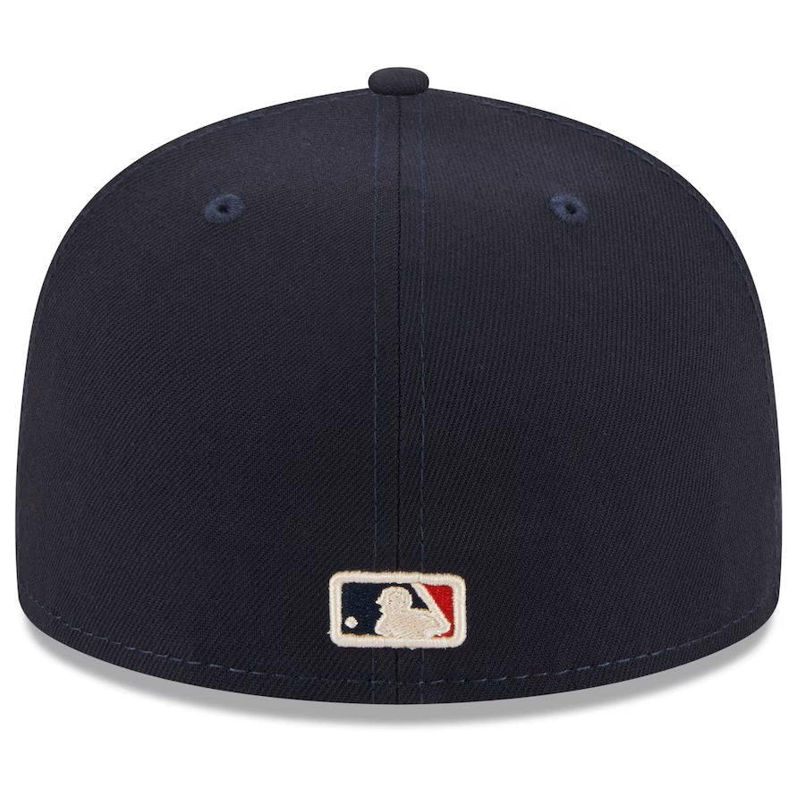 Texas Rangers MLB New Era Men Dark Navy 59Fifty 2023 City Connect Fitted Hat product image 2, provided for visual reference
