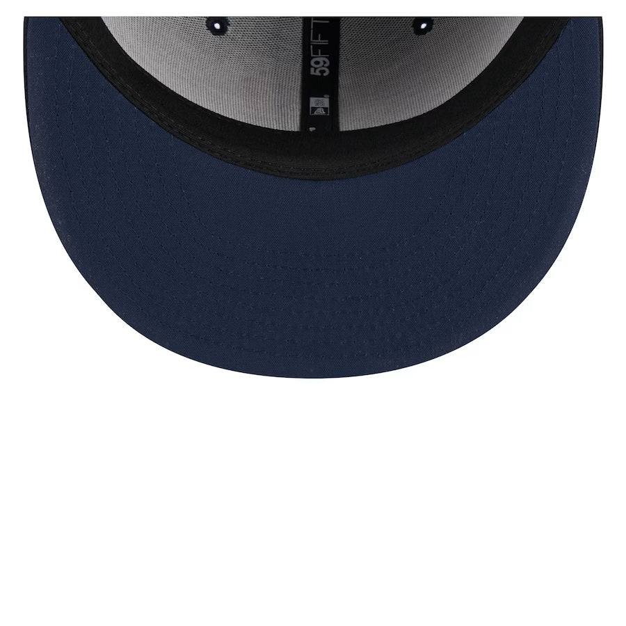 Texas Rangers MLB New Era Men Dark Navy 59Fifty 2023 City Connect Fitted Hat product image 5, provided for visual reference