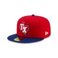 Texas Rangers MLB New Era Men Red 59Fifty Authentic Collection Alternate 3 Fitted Hat product image 1, provided for visual