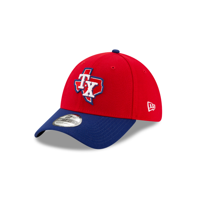 Texas Rangers MLB New Era Men Red/Blue 39Thirty Team Classic Alternate 3 Stretch Fit Hat product image 1, provided for