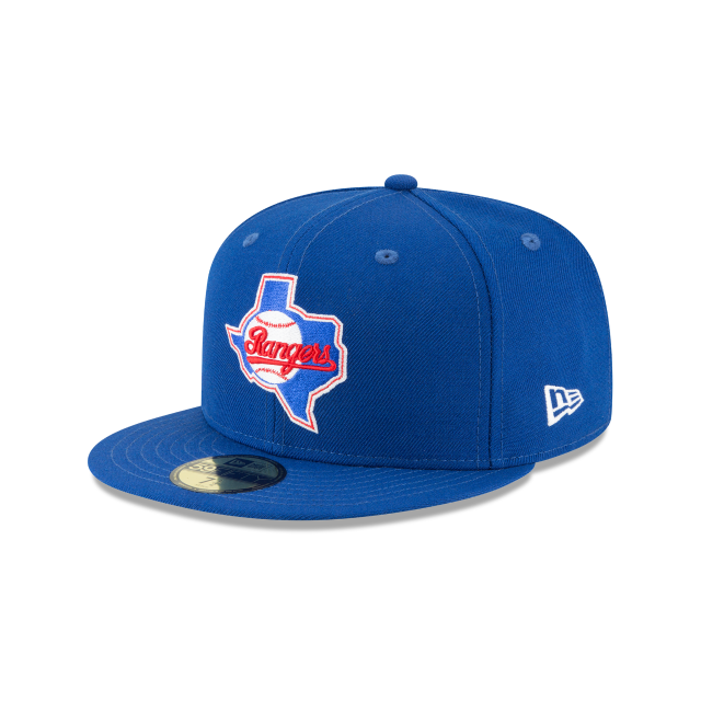 Texas Rangers MLB New Era Men Royal 59Fifty 1984 Cooperstown Wool Fitted Hat product image 1, provided for visual reference