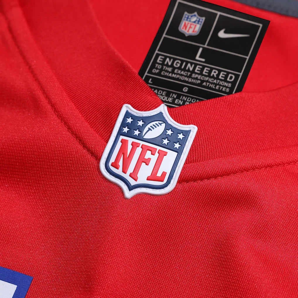Tom Brady New England Patriots NFL Nike Men Red Classic Alternate Game Jersey product image 4, provided for visual reference