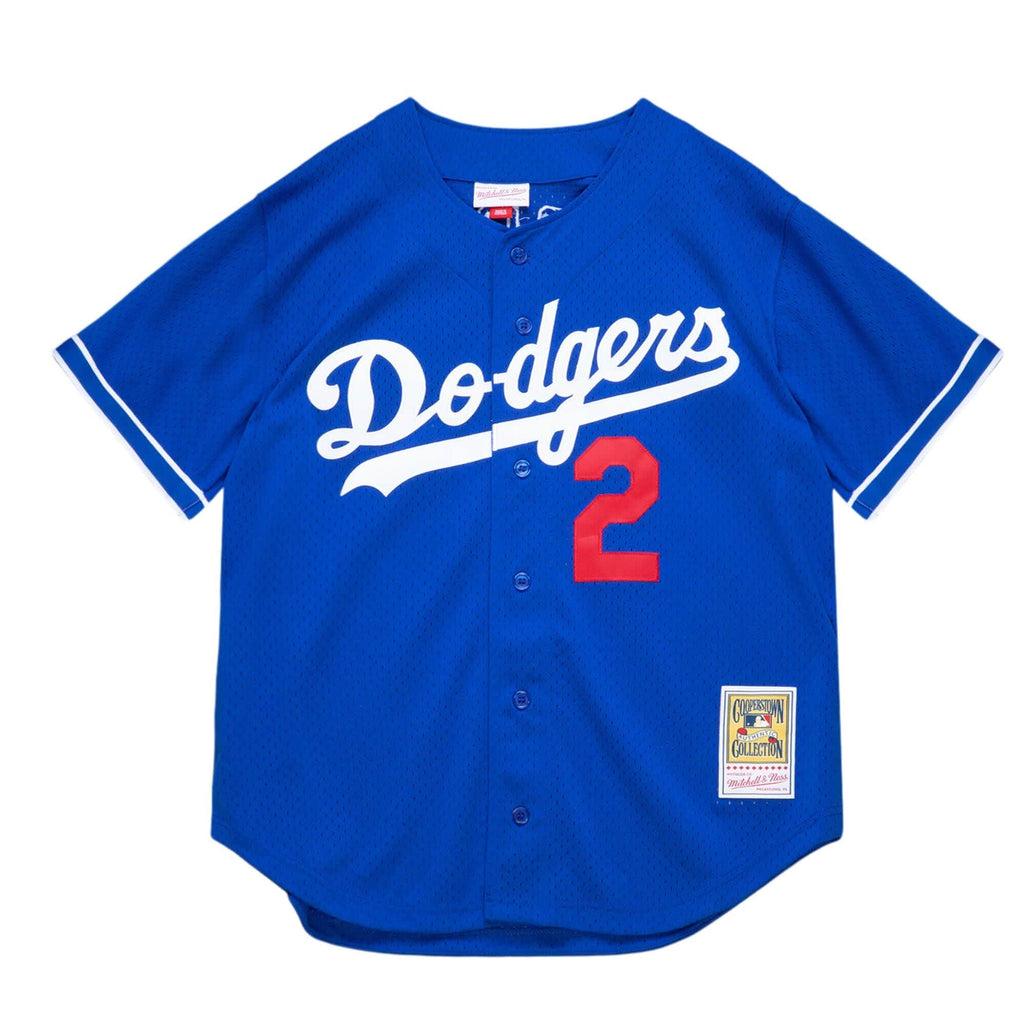 Tommy Lasorda Los Angeles Dodgers MLB Mitchell & Ness Men Royal Blue 1995 Authentic BP Jersey product image 2, provided for