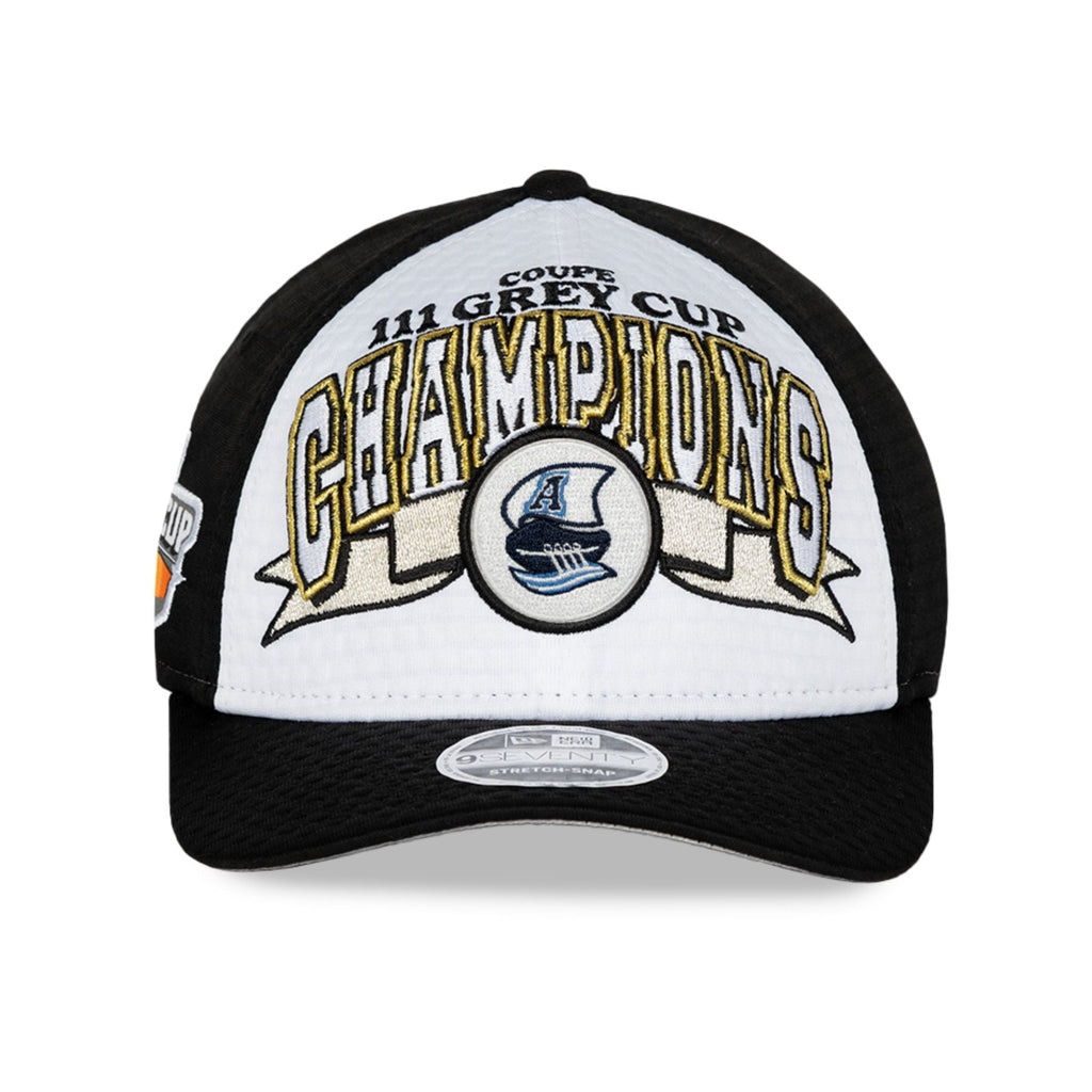 Toronto Argonauts CFL New Era Men Black White 9Seventy 2024 Grey Cup Champions Locker Room Snapback Hat product image 4,