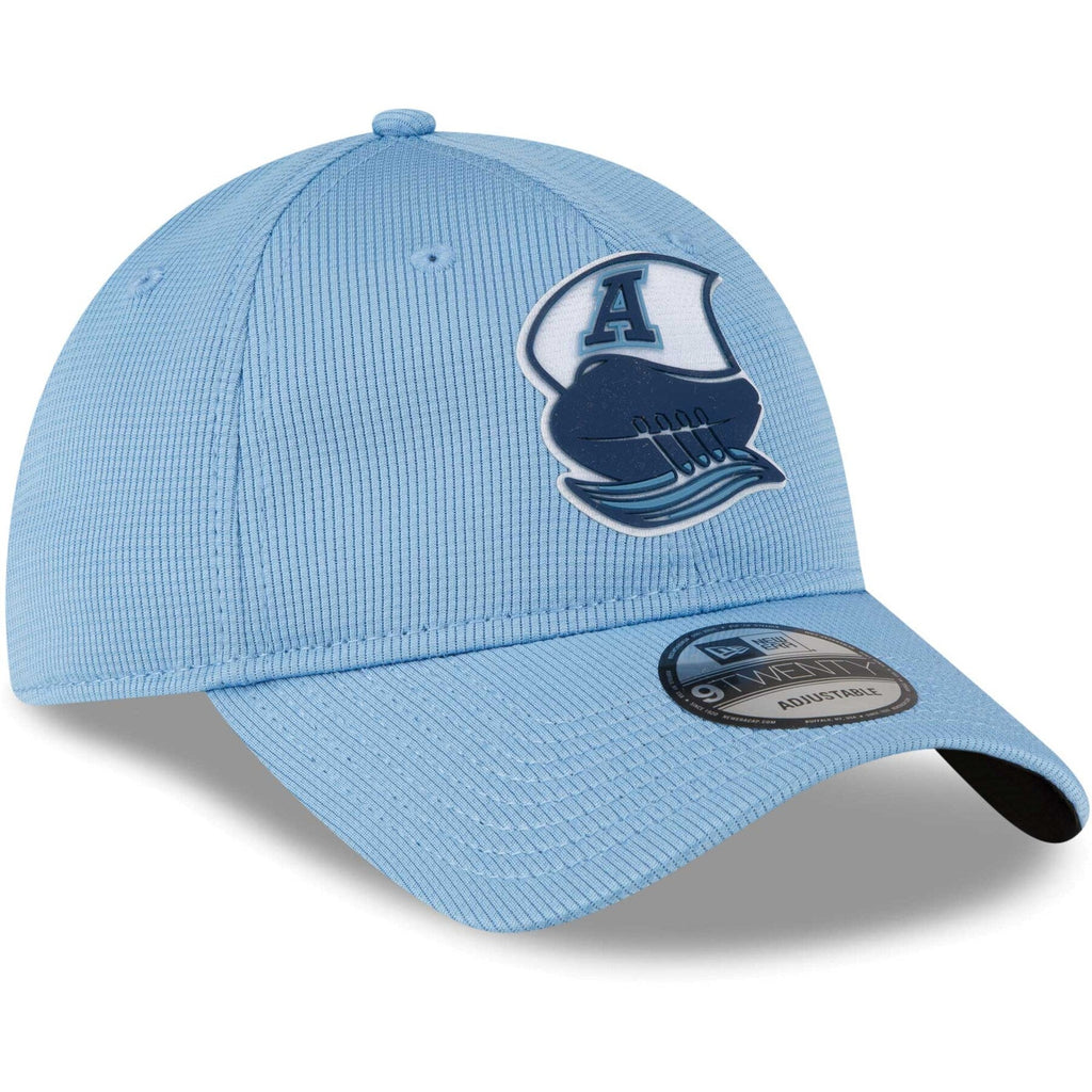 Toronto Argonauts CFL New Era Men Light Blue 9Twenty Sideline Adjustable Hat product image 3, provided for visual reference