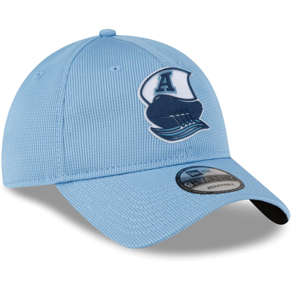 Toronto Argonauts CFL New Era Men Light Blue 9Twenty Sideline Adjustable Hat product image 3, provided for visual reference