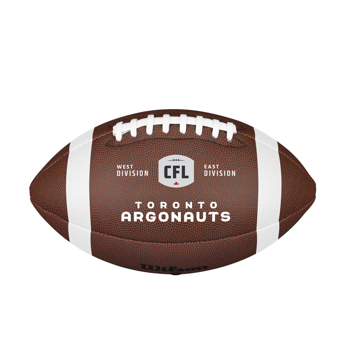 Toronto Argonauts CFL Wilson Backyard Legend Football product image 2, provided for visual reference and product detail