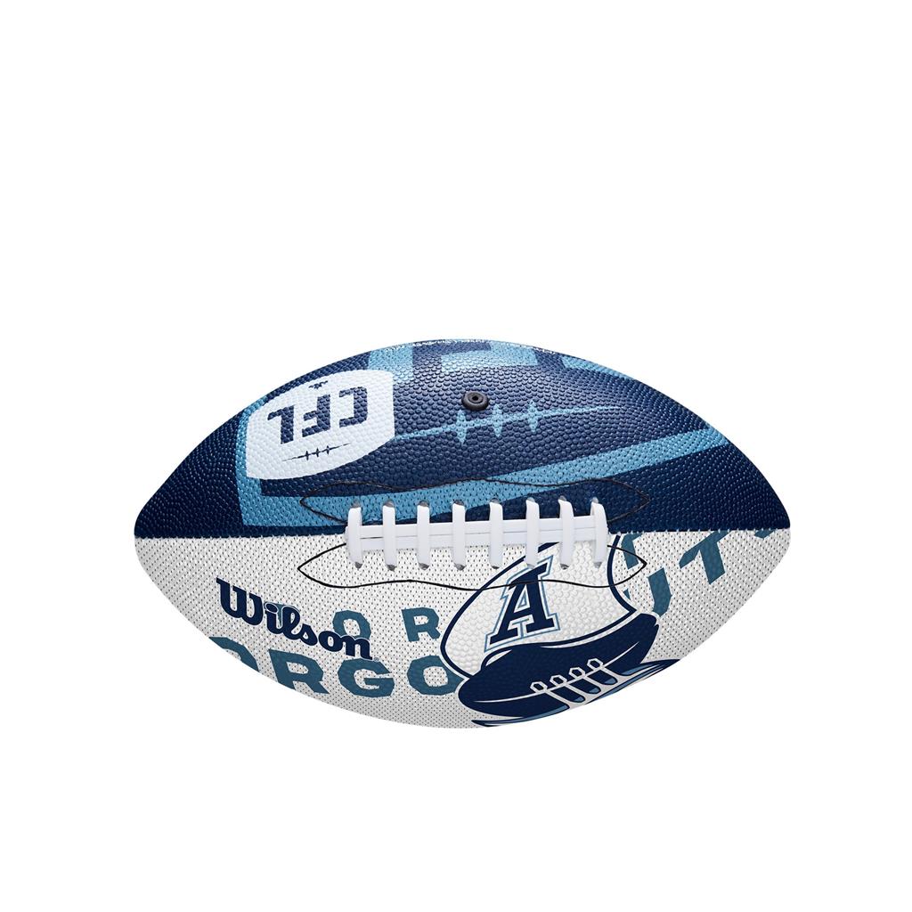 Toronto Argonauts CFL Wilson Wraparound Mini Football product image 3, provided for visual reference and product detail