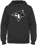 Toronto Blue Jays MLB Bulletin Men Charcoal Shadow Express Twill Birdhead Logo Hoodie product image 1, provided for visual