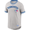 Toronto Blue Jays MLB Bulletin Men Grey Road Curveball T-Shirt product image 1, provided for visual reference and product