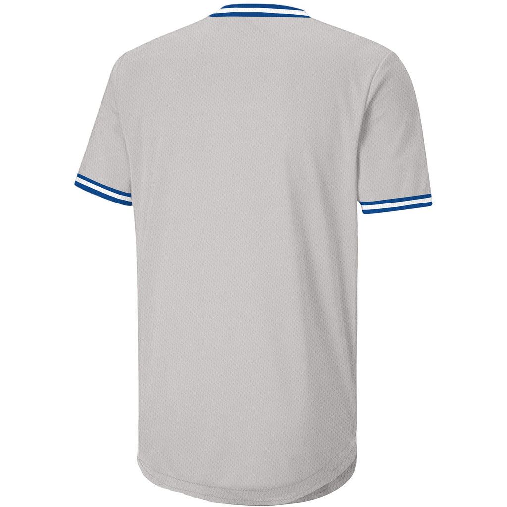 Toronto Blue Jays MLB Bulletin Men Grey Road Curveball T-Shirt product image 2, provided for visual reference and product