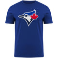 Toronto Blue Jays MLB Bulletin Men Royal Blue Birdhead Logo T-Shirt product image 1, provided for visual reference and