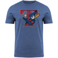 Toronto Blue Jays MLB Bulletin Men Royal Distressed Cooperstown 2003 Logo T-Shirt product image 1, provided for visual
